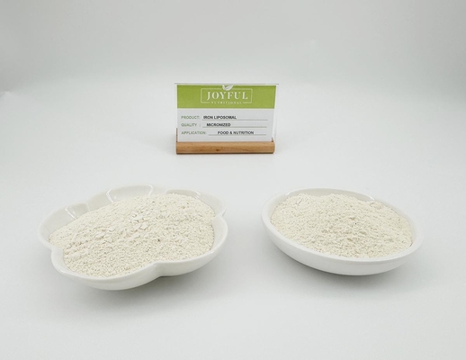 Pirofosfato de Ferro Ferrico Lipossomal Micronizado em Pó Branco Alimentar