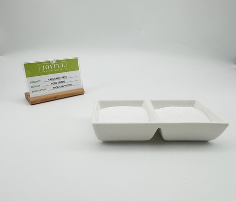 Citrato de cálcio em pó de nanopartículas Cas 5785-44-4 Para produtos suplementares líquidos