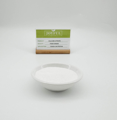 Citrato de cálcio em pó de qualidade alimentar para suplementos alimentares Cas 813-94-5