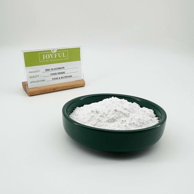Gluconato de zinco cristalino solúvel Granulados em pó branco Cas 4468 02 4