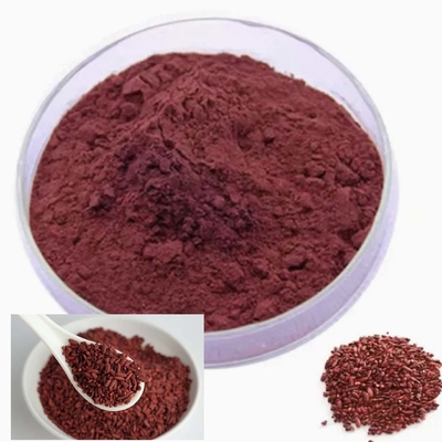Suplementos de colesterol Extracto de Levedura Vermelha de Arroz em Pó Com 5% de Monacolina K